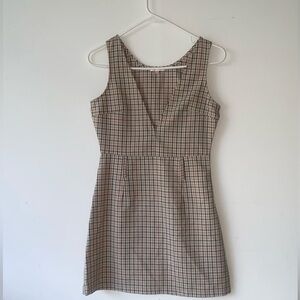 Wool blend dress